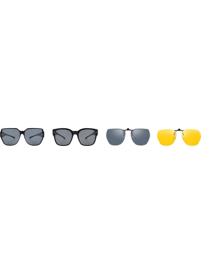HORIEN Women'S Driving And Cycling Sunglasses Sunscreen Polarized Sunglasses For Myopia With Gift Box Nt002P01 - Image 1