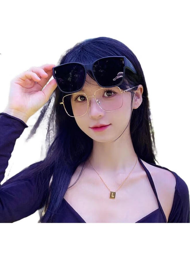 HORIEN Women'S Driving And Cycling Sunglasses Sunscreen Polarized Sunglasses For Myopia With Gift Box Nt002P01 - Image 3