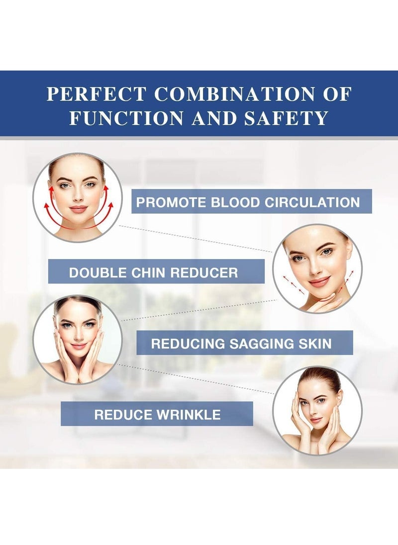 Arabest - Breathable Face Slimming Strap, Face Lift Strap, Reusable Face Lifting Bandage Pain-Free Jawline Shaping Band, V Line Shaping Face Masks, Anti-Sagging-Aging-Wrinkle-Snore Belt for Women （White） - Image 1