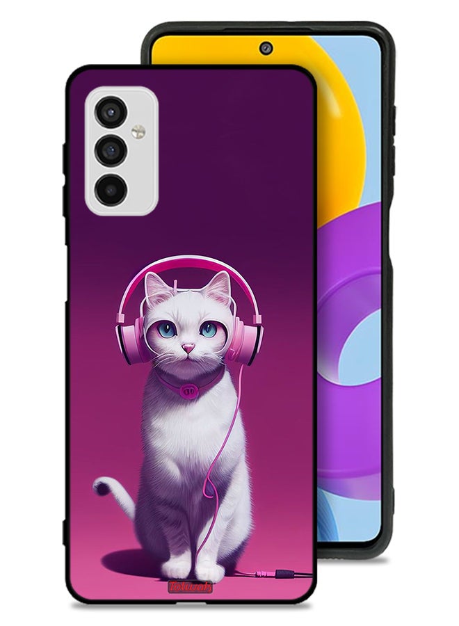Tolwak Samsung Galaxy M52 5G Protective Case Cover Cute Kitten - Image 1