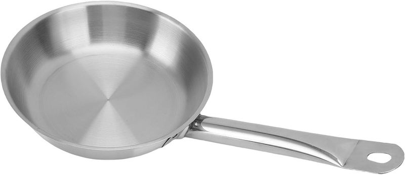 Asixxsix Non Stick Frying Pans, Reinforced Nonstick Coating Stainless Steel Skillet, Griddle Pan with Quick Even Heat Distribution for Gas Induction and Ceramic Stove - Image 4