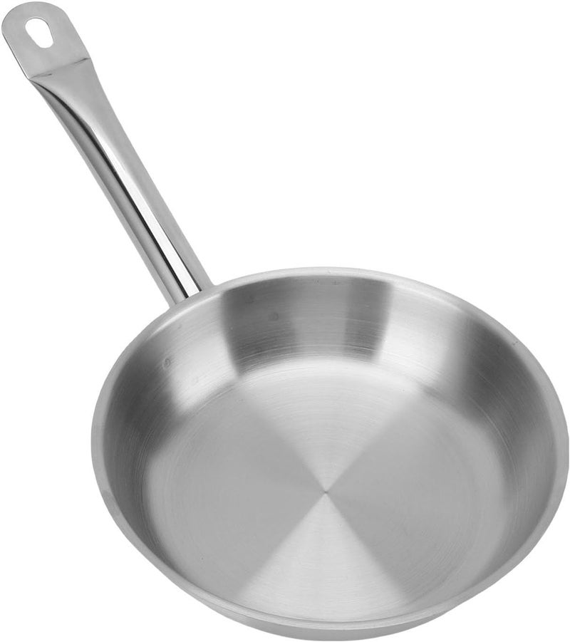 Asixxsix Non Stick Frying Pans, Reinforced Nonstick Coating Stainless Steel Skillet, Griddle Pan with Quick Even Heat Distribution for Gas Induction and Ceramic Stove - Image 1