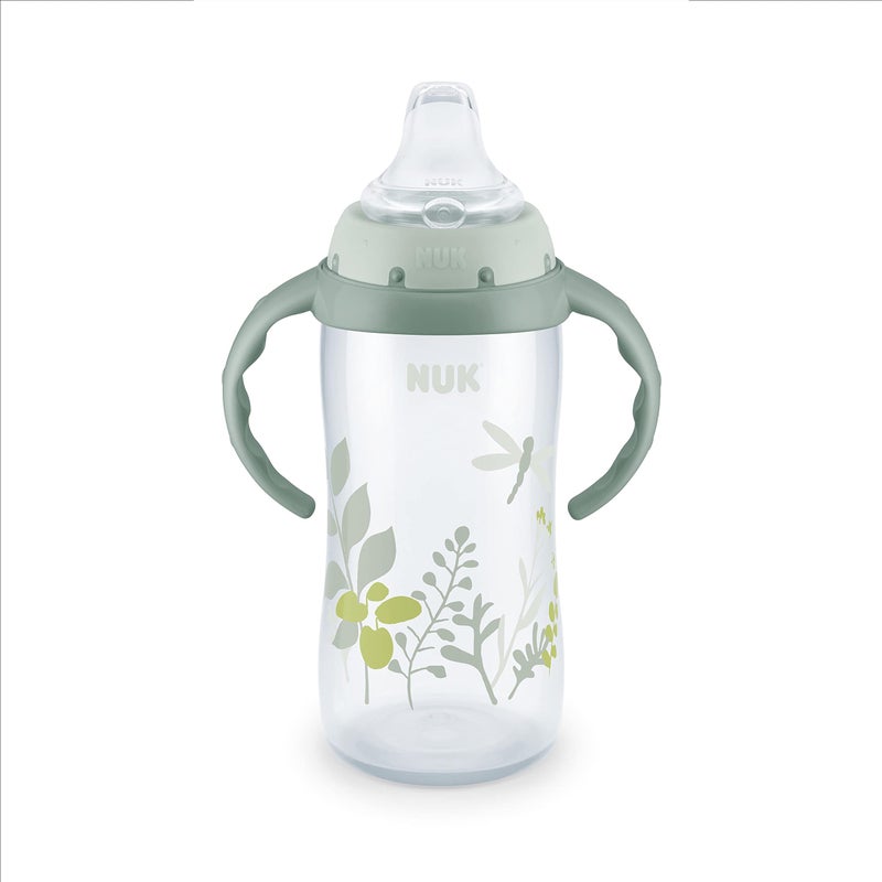 NUK for Nature Learner Cup, 10 oz, 9+ Months â€“ BPA Free, Spill Proof Sippy Cup - Image 1
