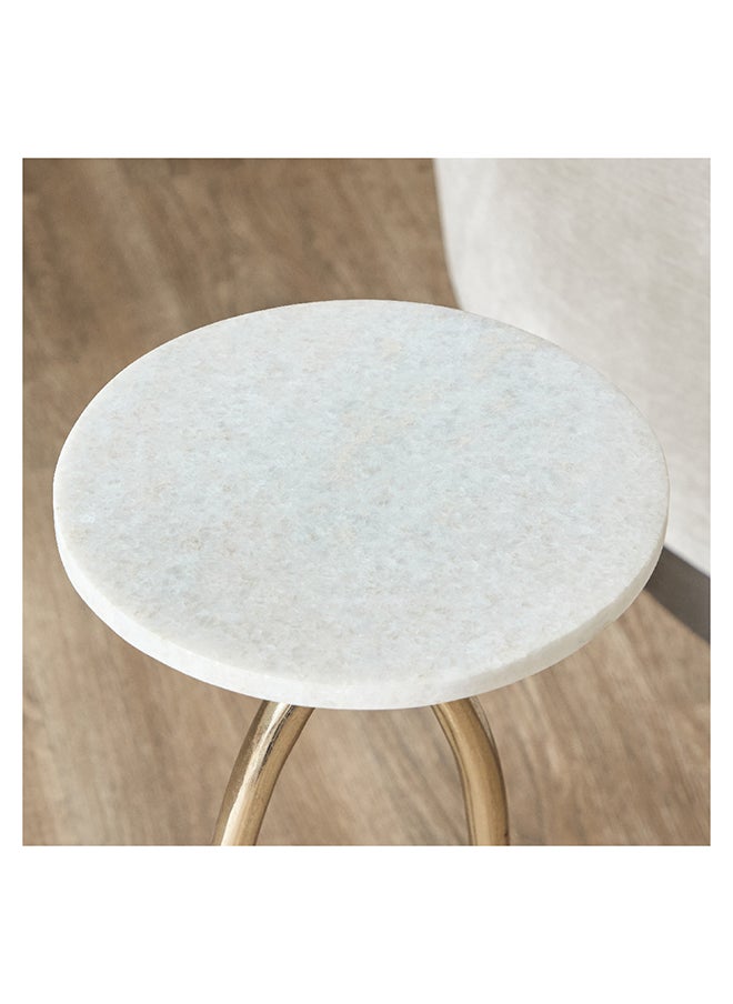 Home Box Cedro Marble Top Accent Table 3.7 x 25 x 58 cm  - Image 3