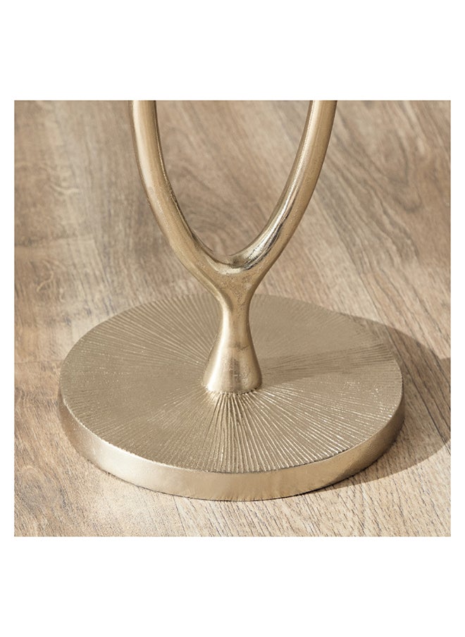 Home Box Cedro Marble Top Accent Table 3.7 x 25 x 58 cm  - Image 4