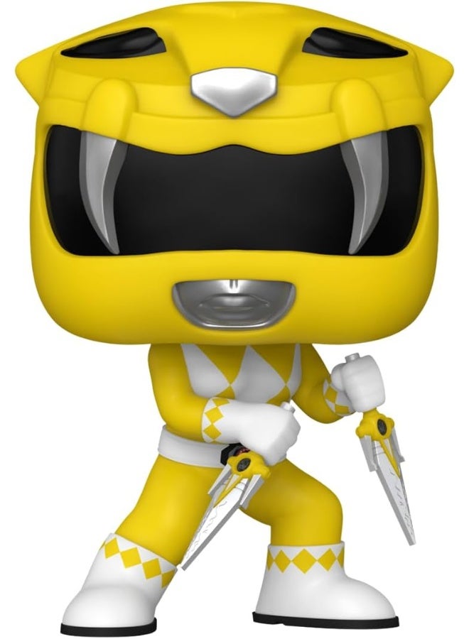 Funko Funko Pop! TV: Mighty Morphin Power Rangers 30th - Yellow Ranger - Power Rangers TV - Collectable Vinyl Figure - Gift Idea - Official Merchandise - Toys for Kids & Adults - TV Fans  - Image 2