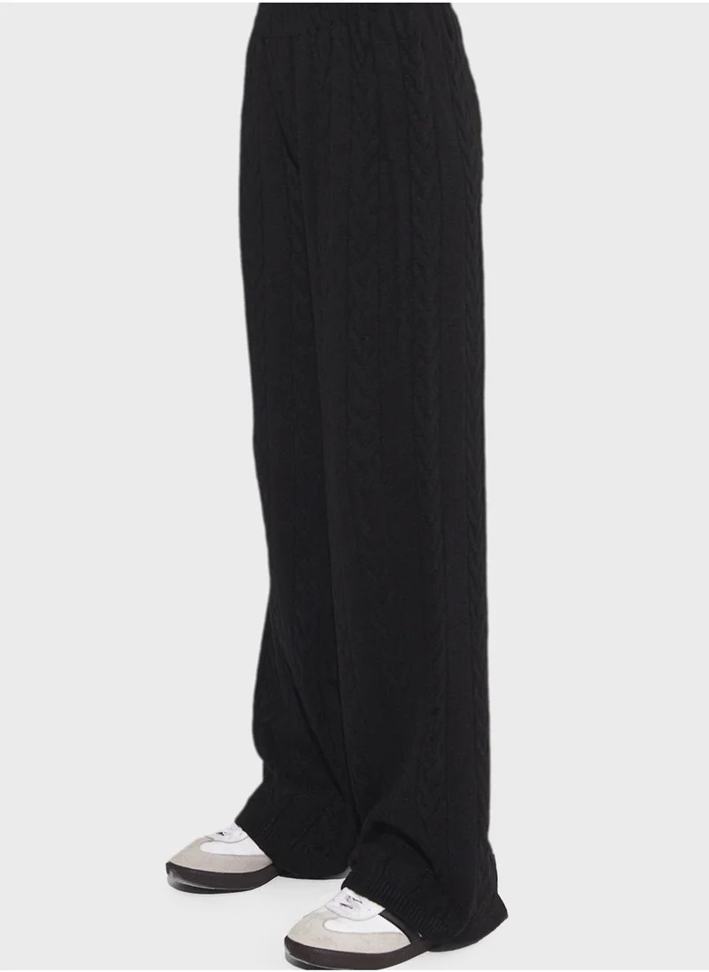 JUNE V-Neck Knitted Cardigan & Pant Set