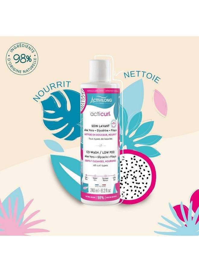 Activilong Acticurl Hydra Co-Wash - Enhance and Define Your Natural Curls with Ease - Infused with Dragon Fruit/Pitaya and Aloe Vera - Moisturize, Shape, and Boost Your Curls - 240 ml. - Image 2