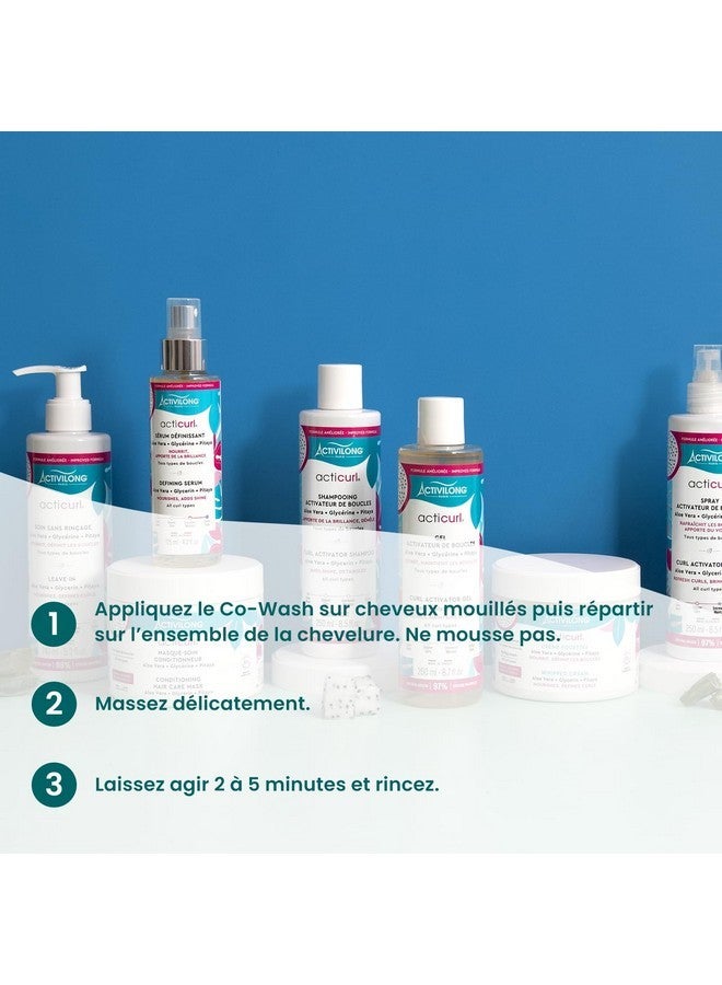 Activilong Acticurl Hydra Co-Wash - Enhance and Define Your Natural Curls with Ease - Infused with Dragon Fruit/Pitaya and Aloe Vera - Moisturize, Shape, and Boost Your Curls - 240 ml. - Image 5