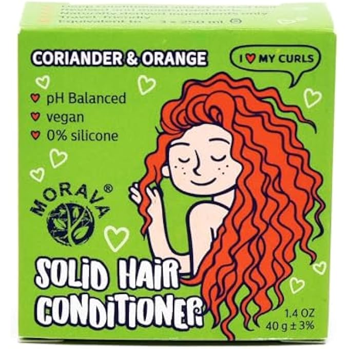 CONDITIONER BAR FOR CURLY HAIR WITH MARSHMALLOW ROOT EXTRACT, SHEA AND COCOA DEEP CONDITIONER, VITAMIN B5, BAR FOR HAIR WITH SUSTAINABLE INGREDIENTS, SILICON FREE (FOR CURLY HAIR) - Image 1