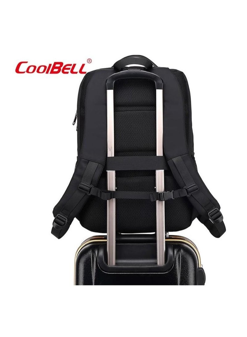 كول بيل حقيبة ظهر كاجول من ماركة كوول بيل للامتعة الشخصية والمدرسية والكومبيوتر المحمول - Image 4