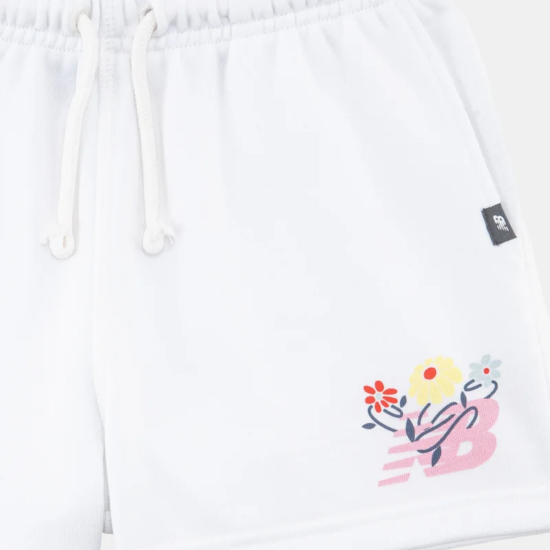 New Balance Kids' Floral Vines Graphic Shorts