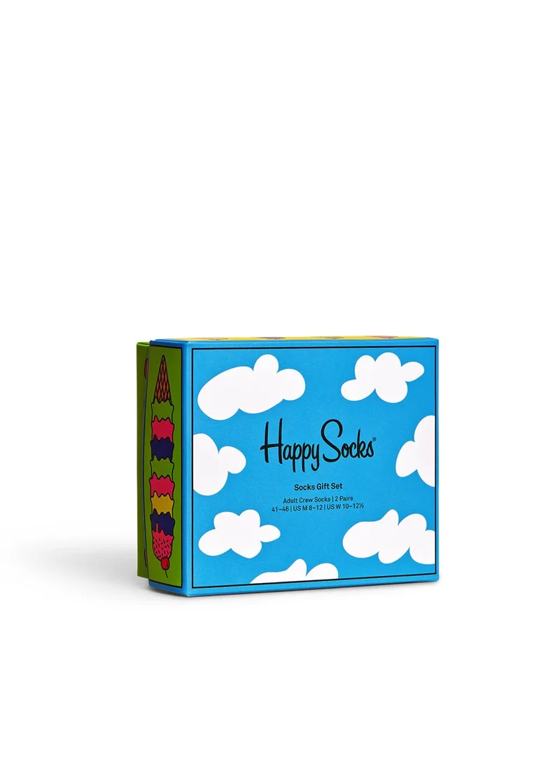 Happy Socks 2-PACK SUNNY DAY SOCKS GIFT SET
