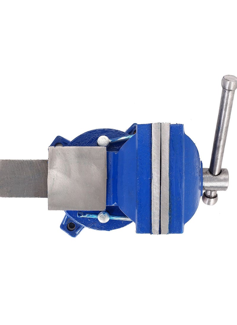 BMB tools - Bench Vice-3inch-Secure Locking and Quick-Release Mechanism with Wide Opening Capacity Fixed Base Bench Clamp on Workbench Workshop Tables Benchtop for Metalworking Woodworking and Mechanics - Image 1