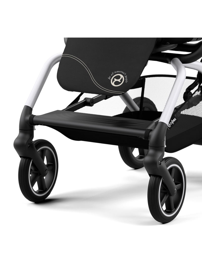cybex Stroller Eezy S Twist+ 2 Slv Moon Black  - Image 2