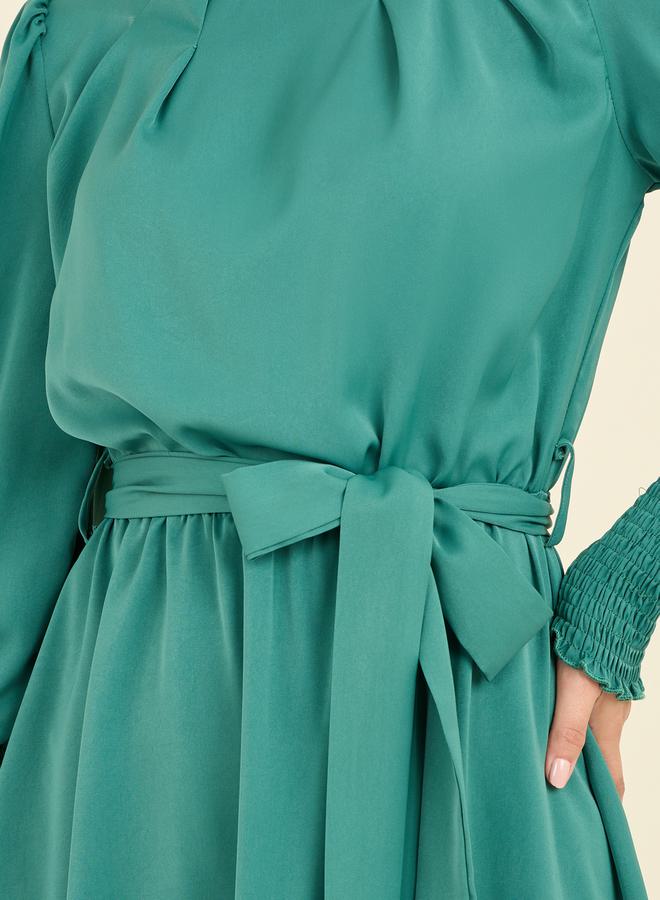 Styli Smocked Cuff Midi Dress - Image 3