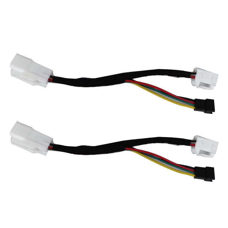 PGTOPONE 2PC Harness Wire Adapters Connectors Compatible with Toyota Corolla 20202023 Rear Reflector Bumper Upgrade Fog Lights