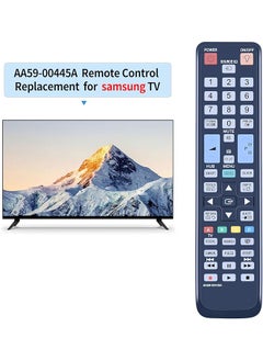 erorex New Aa59 00445A Remote Control Replacement For Samsung Lcd Led Hdtv Tv Aa59 00445A Bn59 01105A Bn59 01042A Aa59 00457A Un40D6300Sfxza Ua55D8000Ymxrd Ua55Dd 80000Yymxxy Un40D6300Sfxza  - Image 2