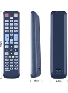 erorex New Aa59 00445A Remote Control Replacement For Samsung Lcd Led Hdtv Tv Aa59 00445A Bn59 01105A Bn59 01042A Aa59 00457A Un40D6300Sfxza Ua55D8000Ymxrd Ua55Dd 80000Yymxxy Un40D6300Sfxza  - Image 4