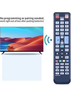 erorex New Aa59 00445A Remote Control Replacement For Samsung Lcd Led Hdtv Tv Aa59 00445A Bn59 01105A Bn59 01042A Aa59 00457A Un40D6300Sfxza Ua55D8000Ymxrd Ua55Dd 80000Yymxxy Un40D6300Sfxza  - Image 5