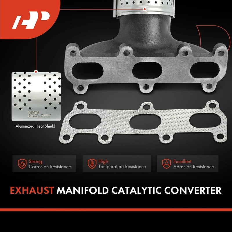 A-Premium Front Left Exhaust Manifold Catalytic Converter Kit - Image 5