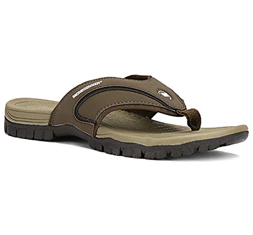 Weinbrenner Men's ARIZONA TH Olive Flip Flops - 10 UK (8717637) - Image 3