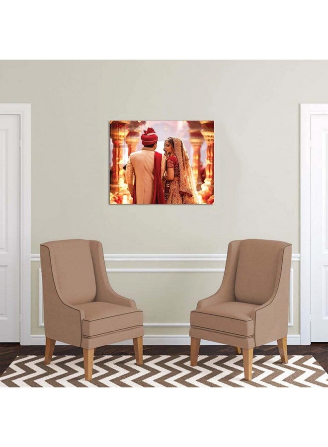 MOBITUSSION 3mm Acrylic Photo Frame | Personalized Photo Gift | Customised Photo Frame for Birthday Gift | Premium Acrylic Wall Photo | Customized Gift (Landscape, 12X16 inch) - Image 2