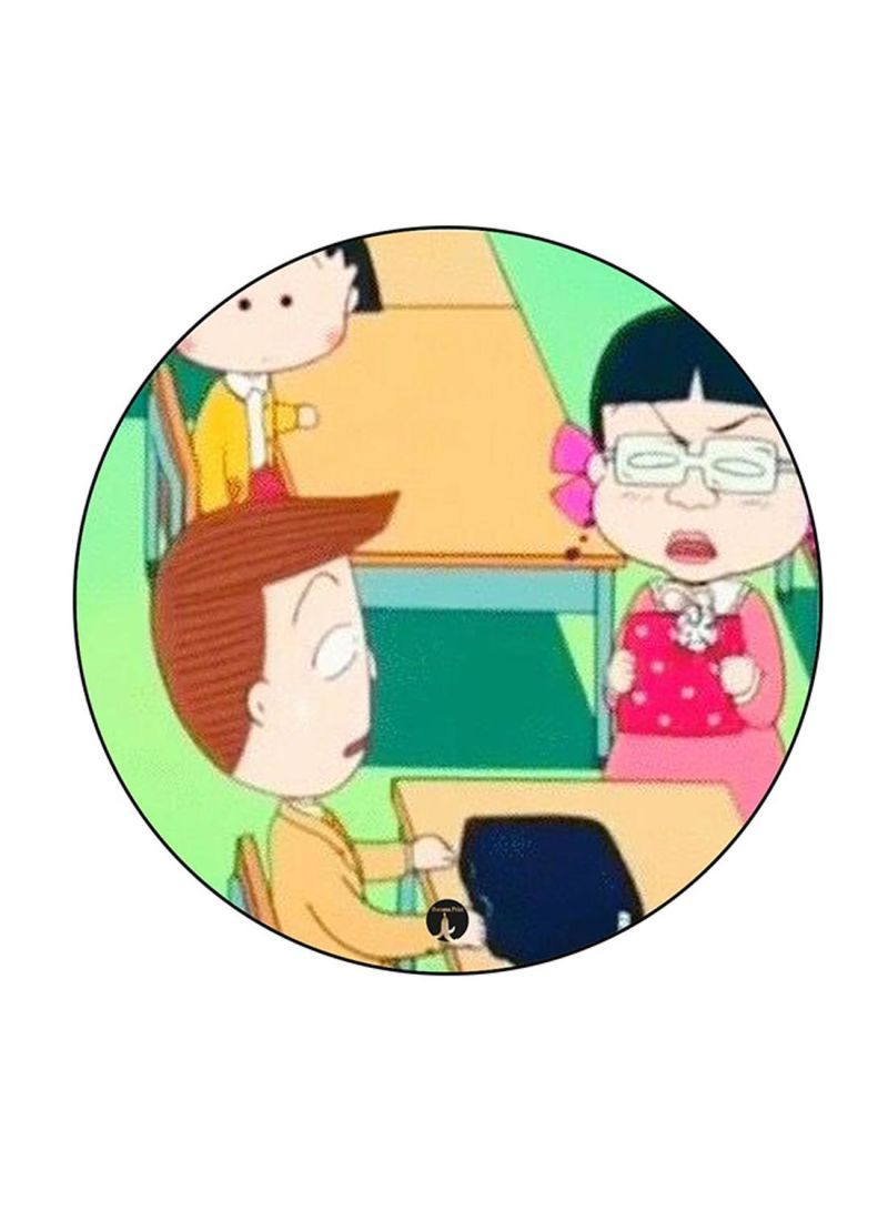 RKN Anime Chibi Maruko Chan Printed Mouse Pad Multicolour