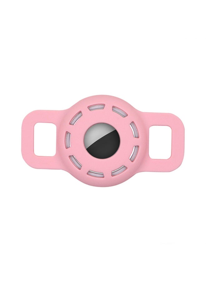 Generic - Pet Cat Dog Lost Strap For Apple Airtags Anti-lost Locator Tracker Case-Color:Pink-Applicable Model:Medium - Image 1