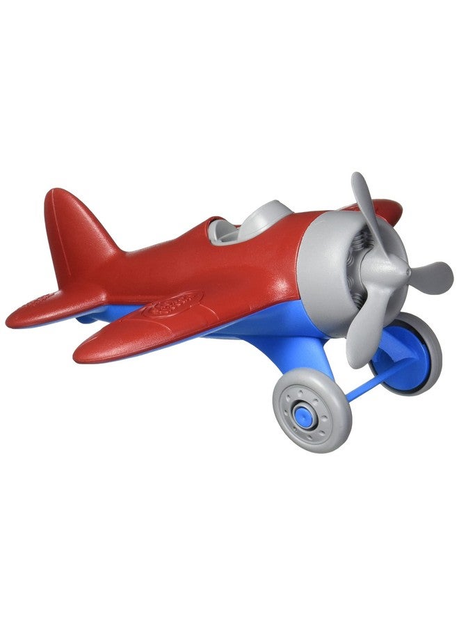 Green Toys Airplane Red - CB2 - Image 1