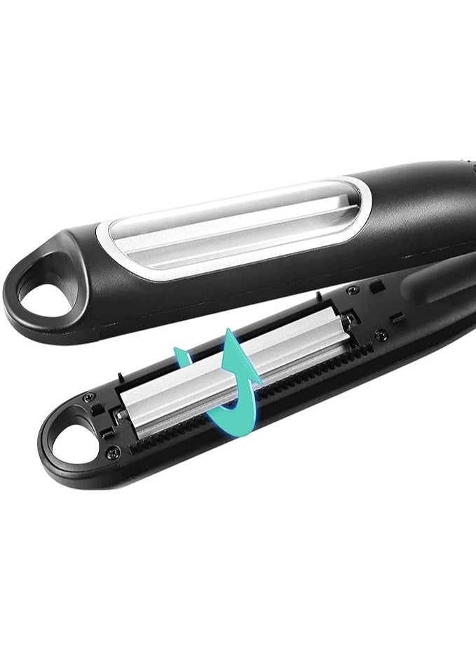 Macon Professional Automatic Hair Waver Crimper ,Ionic Ceramic Corrugation Iron, Fluffy Hairstyle Curler with Adjustable Heat Settings, Quick Styling Tool for Home & Travel - Image 4