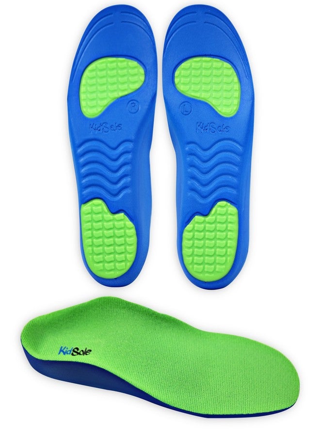 KidSole Neon Fix Premium Medical Grade Insole for Children with Heel and Arch Problems ((18 CM) Kids Size 10-12) - Image 2