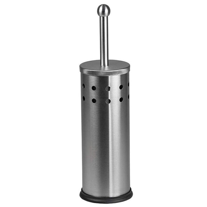 VENTED TOILET BRUSH SET BY STAINLESS STEEL TOILET BOWL BRUSH AND HOLDER HOLDERS FOR BATHROOMS MODERN AND CONTEMPORARY TOILET BRUSH CADDY