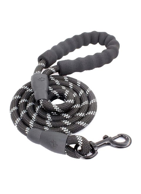 Strong Dog Belt With Comfortable Padded Handle Black 1.6meter