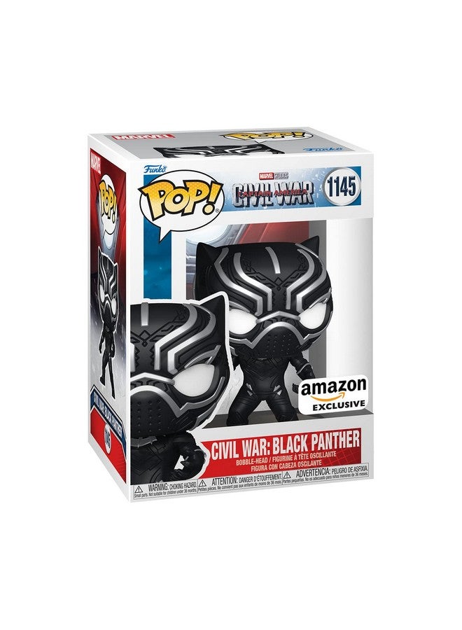 Funko Pop! Marvel: Captain America: Civil War Build A Scene - Black Panther, Amazon Exclusive, Figure 3 of 12 - Image 1