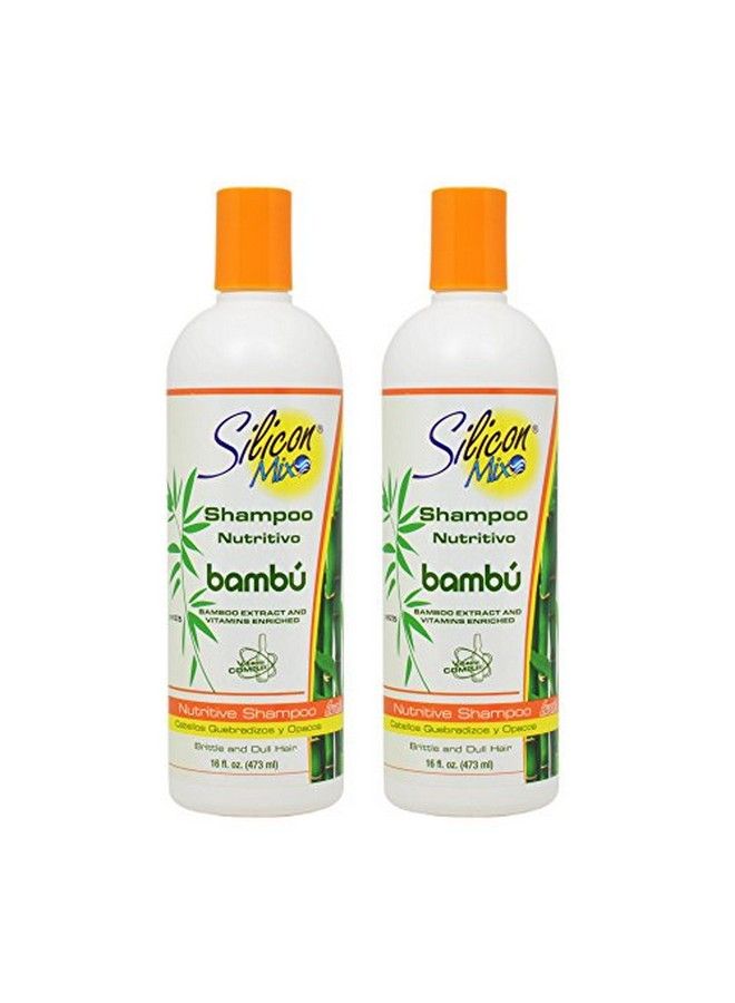 Silicon Mix Bambu Shampoo 16Oz"Pack Of 2" - Image 2