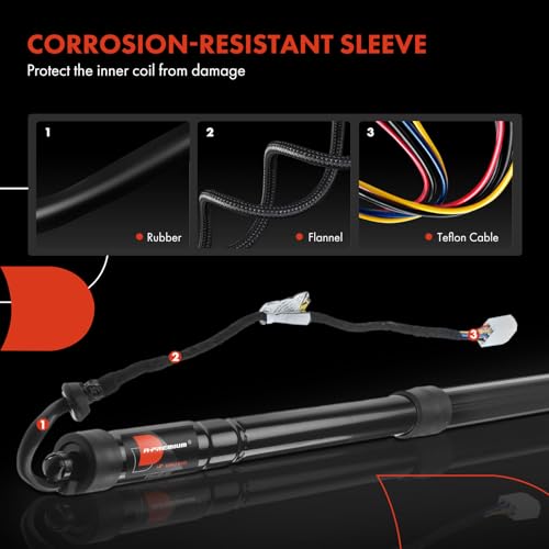 A-Premium Rear Left Power Hatch Lift Support Compatible with Lexus RX350 RX450h 2016-2019 V6 3.5L Sport Utility - Image 4