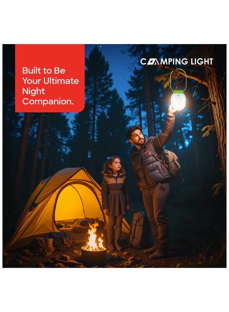 Sanford Rechargeable Camping LED Emergency Light  30 SMD LEDs, 15H Runtime, Rotary Power Control, Durable for Outdoor Work  - Image 2