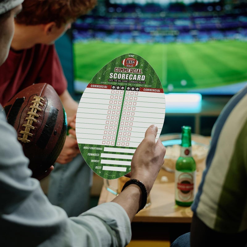 Sereliy 25 Pack Football Party Cards Double-Sided, 2 Games in 1 Football Game Cards for Super Football Bowl Game Day Sports Themed Parties - Image 5