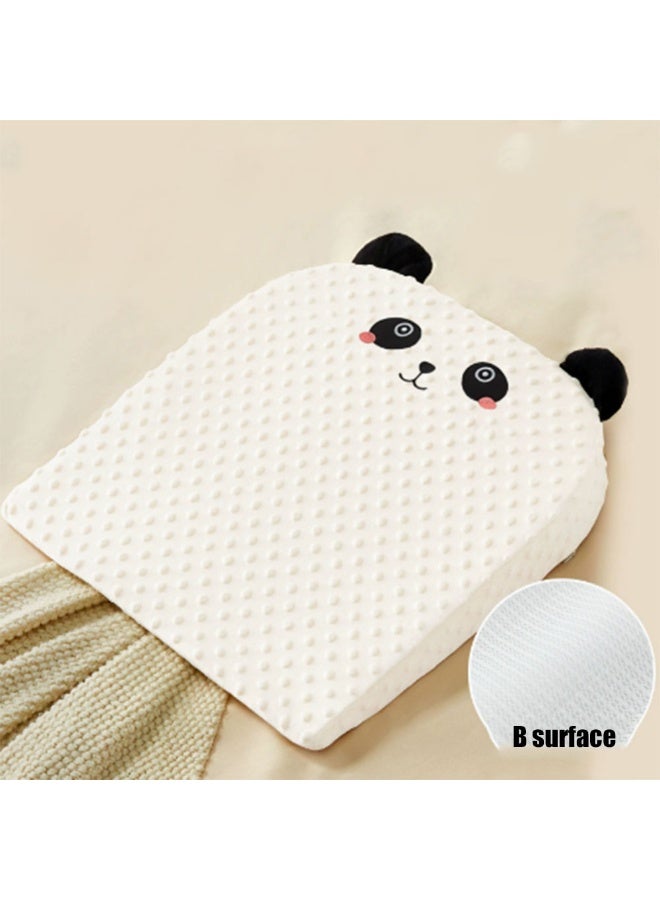 Arabest Crib Wedge for Reflux Baby Sleep Memory Foam Sleeping Wedge Nursery Pillow Infant Sleep Positioner Baby Crib Inclines Mattress 10-Degree Incline - Image 2