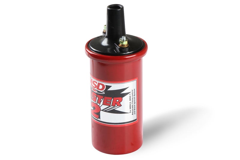 MSD 8203 Ignition Coil Blaster 2 Series (w/ballast resistor), Red, stock style ignition - Image 3