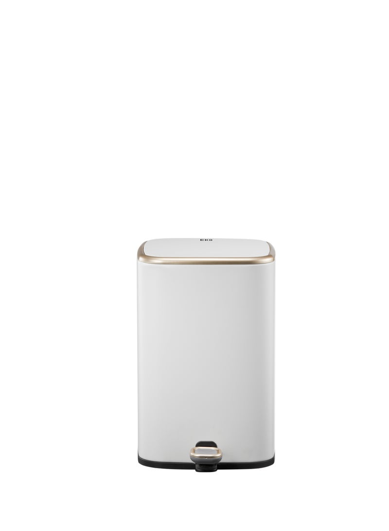 ORCHID EKO 9L CUBO STAINLESS STEEL BIN WHITE - Image 3
