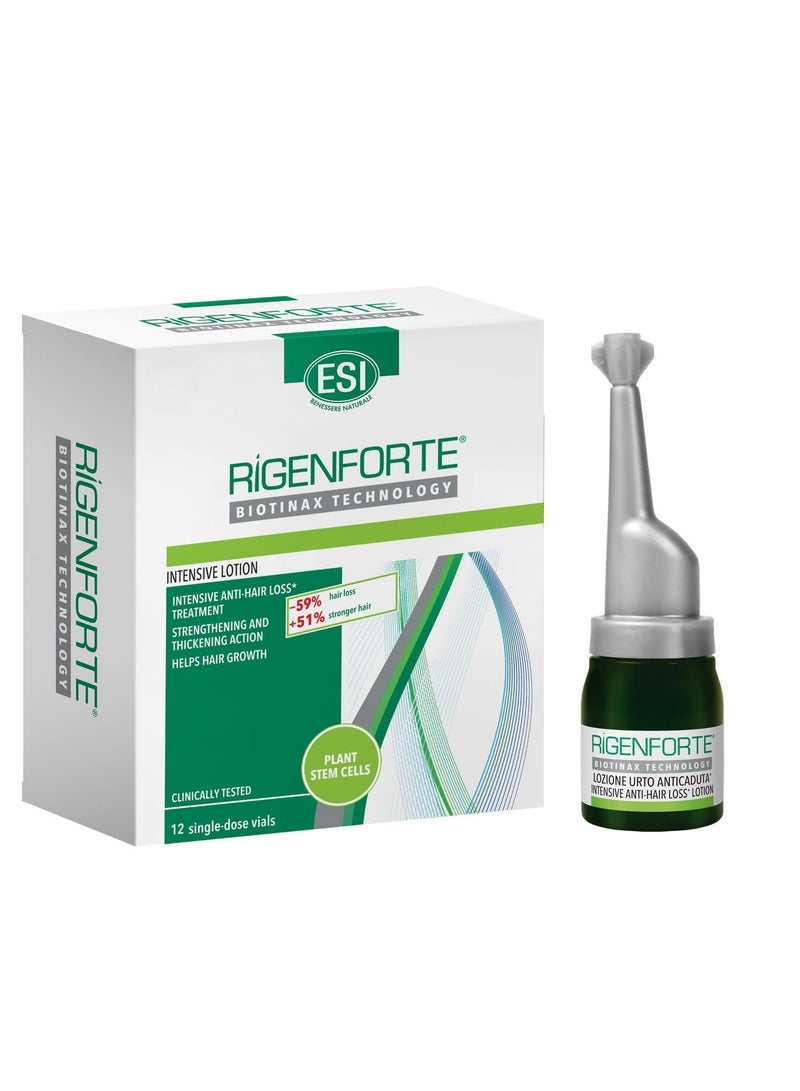 ESI Hair Supplement, 30 Naturcaps- Biotinax Formula with Biotin, Zinc, Copper, Vit E & Selenium for Strong Hair & Nails, Slow Release, Natural Ingredients, Reduces Hair Loss & Boosts Elasticity & Anti-Hair Loss Shampoo, 250ml - Strengthens & Nourishes Damage, Weak & Brittle Hair, Adds Volume, Stimulates Growth, Improves Scalp Health, Paraben & Silicone Free & Rigenforte Anti-Hair Loss Treatment Lotion, 12 Vitals - Boost Hair Growth, Strengthens & Thickens Strands, Fortifies Follicles, Paraben & Sulfate Free, Reduces Shedding & Promotes Healthy Hair DensityBundle - Image 4