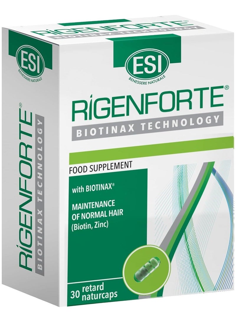ESI Hair Supplement, 30 Naturcaps- Biotinax Formula with Biotin, Zinc, Copper, Vit E & Selenium for Strong Hair & Nails, Slow Release, Natural Ingredients, Reduces Hair Loss & Boosts Elasticity & Anti-Hair Loss Shampoo, 250ml - Strengthens & Nourishes Damage, Weak & Brittle Hair, Adds Volume, Stimulates Growth, Improves Scalp Health, Paraben & Silicone Free & Rigenforte Anti-Hair Loss Treatment Lotion, 12 Vitals - Boost Hair Growth, Strengthens & Thickens Strands, Fortifies Follicles, Paraben & Sulfate Free, Reduces Shedding & Promotes Healthy Hair DensityBundle - Image 2