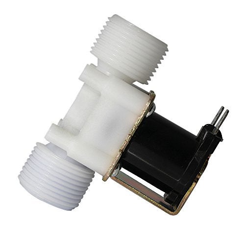 Secfanya Fankerba 3/4" Water Inlet Electric Solenoid Valve DC 12V Normally Closed N/C 0.02 to 0.8mpa - Plastic Two parallel Screw Thread - Image 3