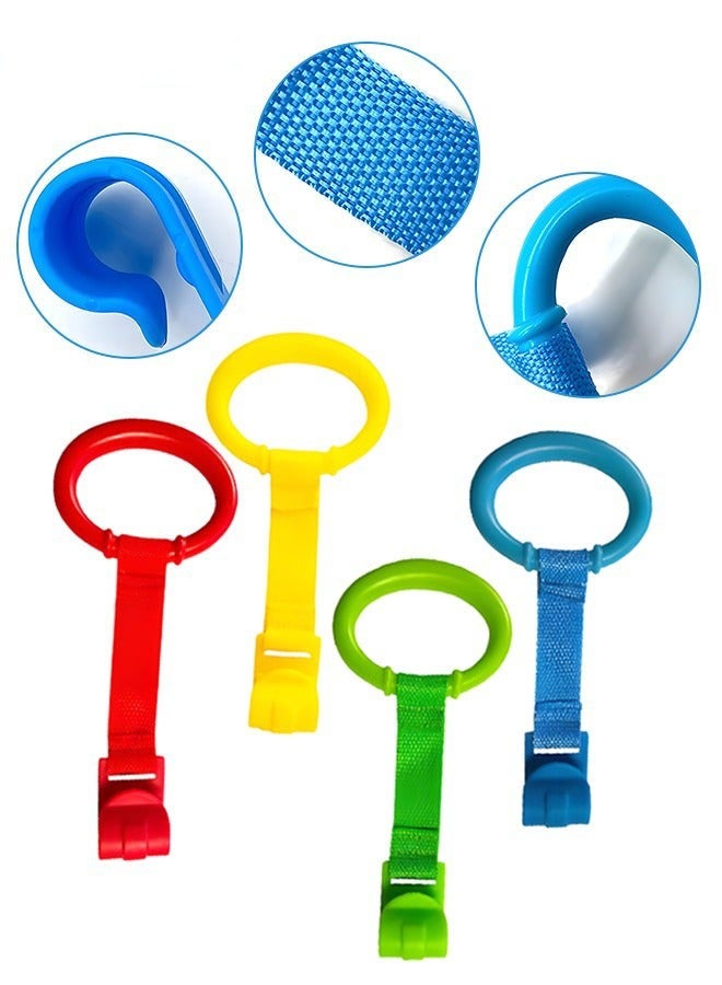 DURKU Infant Baby Toddler Crib Hanging Rings Walking Assistant 4 Colors - Image 4