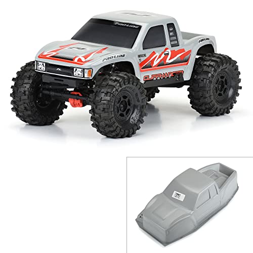 ProLine Racing 110 Cliffhanger HP Stone Gray Body 123 Crawler PRO356614 CarTruck Bodies Wings Decals - Image 1