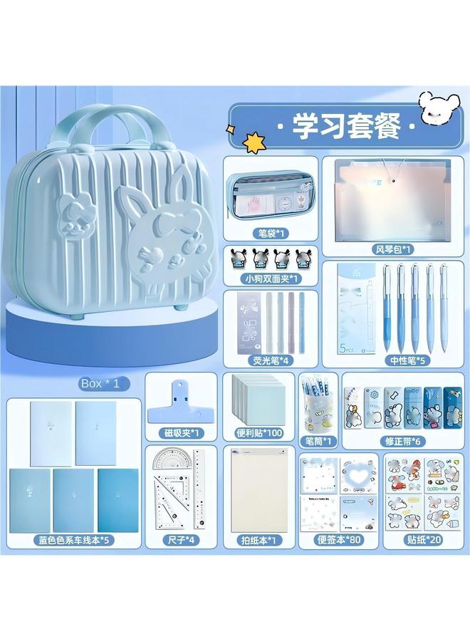 Bluejw Stationery Gift Box Suit Gift High Yan Value Hand Account Pencil Bag Toy Bag Big Gift Bag Daily Gift For Junior And Senior High School Students In Primary School - Image 2