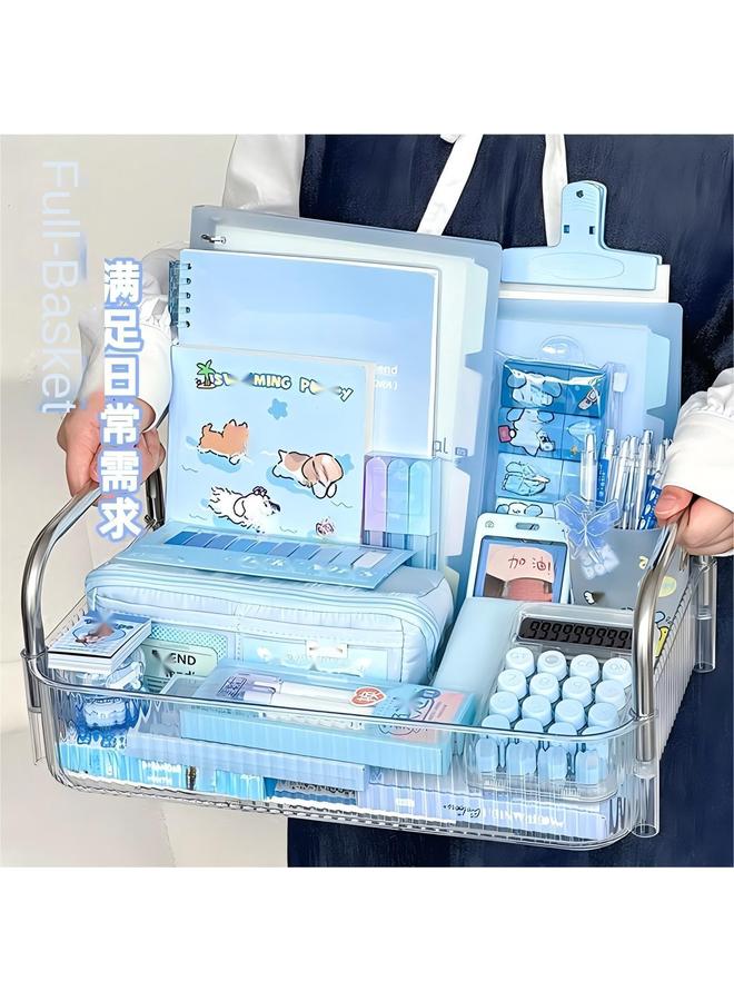 Bluejw Stationery Gift Box Suit Gift High Yan Value Hand Account Pencil Bag Toy Bag Big Gift Bag Daily Gift For Junior And Senior High School Students In Primary School - Image 4