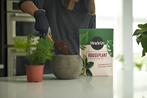 Miracle-Gro Houseplant Potting Mix - Fertilized Soil, Designed to be Less Prone to Gnats, 4 qt. (2-Pack) - Image 4
